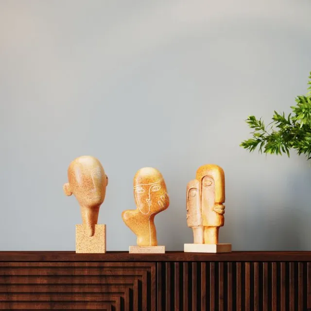 KARE Design Objet décoratif Half a Face 30cm> Accessoires