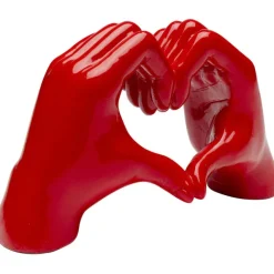 KARE Design Objet décoratif Heart Hands rouge 12cm> Accessoires