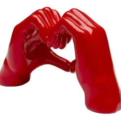 KARE Design Objet décoratif Heart Hands rouge 12cm><noscript><img width=
