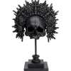 KARE Design Objet décoratif King Skull noir 49cm> Accessoires
