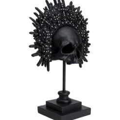 KARE Design Objet décoratif King Skull noir 49cm><noscript><img width=