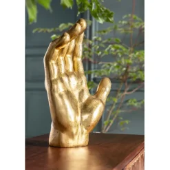 KARE Design Objet décoratif Mano doré 35cm><noscript><img width=
