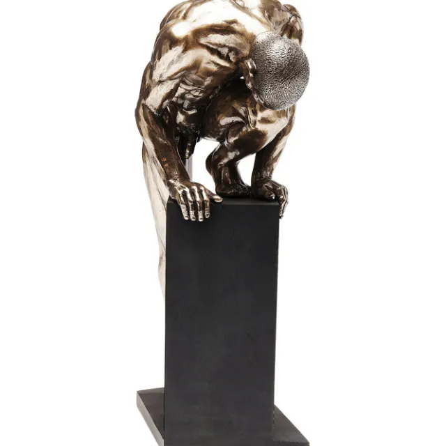 KARE Design Objet décoratif Nude Man Stand Bronze 35cm> Accessoires
