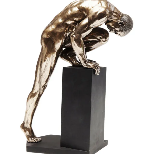 KARE Design Objet décoratif Nude Man Stand Bronze 35cm> Accessoires