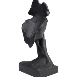 KARE Design Objet décoratif Quiet Face noir 31cm><noscript><img width=
