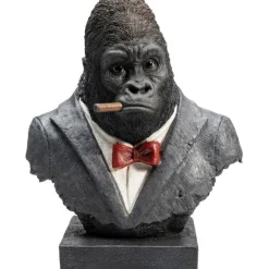 KARE Design Objet décoratif Smoking Gorilla 48cm> Accessoires