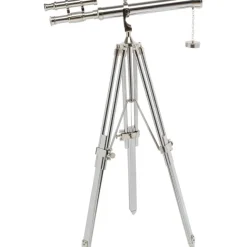 KARE Design Objet décoratif Telescope argenté 125cm><noscript><img width=