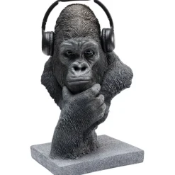 KARE Design Objet décoratif Thinking Gorilla Head 49cm><noscript><img width=