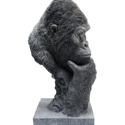 KARE Design Objet décoratif Thinking Gorilla Head 49cm><noscript><img width=