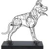 KARE Design Objet décoratif Wire Attack Dog 36cm> Accessoires