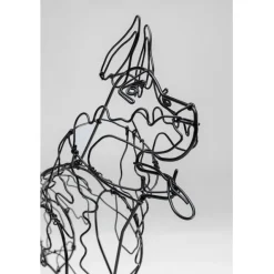 KARE Design Objet décoratif Wire Attack Dog 36cm><noscript><img width=