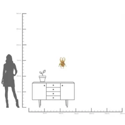 KARE Design Objet mural Atlas Beetle doré><noscript><img width=