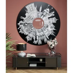 KARE Design Objet mural City Pupil Ø160cm> Accessoires