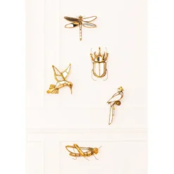 KARE Design Objet mural Dragonfly miroir 27x35cm> Accessoires