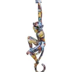 KARE Design Objet mural Hanging Ape Colorful 17x67cm> Accessoires