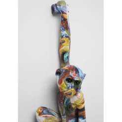 KARE Design Objet mural Hanging Ape Colorful 17x67cm><noscript><img width=