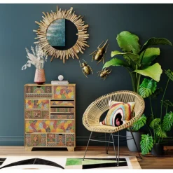 KARE Design Objet mural Herkules Beetle doré><noscript><img width=