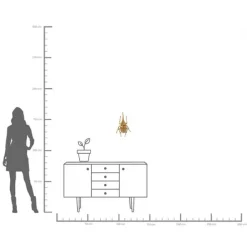 KARE Design Objet mural Herkules Beetle doré><noscript><img width=