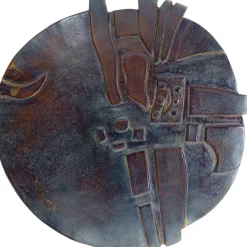 KARE Design Objet mural Kala Antique anthracite Ø45cm> Accessoires