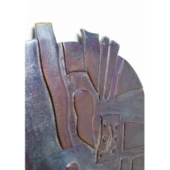 KARE Design Objet mural Kala Antique anthracite Ø45cm><noscript><img width=
