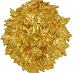 KARE Design Objet mural Lion Head doré 90x100cm> Accessoires