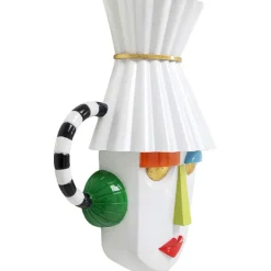 KARE Design Objet mural Mesquerade blanc 37x41cm><noscript><img width=