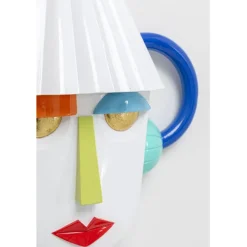 KARE Design Objet mural Mesquerade blanc 37x41cm><noscript><img width=