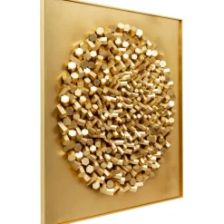 KARE Design Objet mural Mikado or 120x120cm> Accessoires