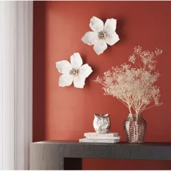 KARE Design Objet mural Orchid blanc 24x25cm> Accessoires