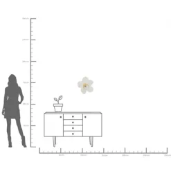 KARE Design Objet mural Orchid blanc 44><noscript><img width=