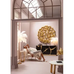 KARE Design Objet mural School of Koi oro Ø160cm><noscript><img width=