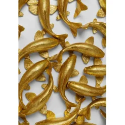 KARE Design Objet mural School of Koi oro Ø160cm><noscript><img width=