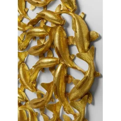 KARE Design Objet mural School of Koi oro Ø160cm><noscript><img width=