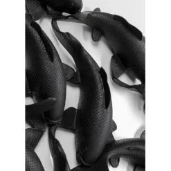 KARE Design Objet mural School of Koi noir Ø160cm><noscript><img width=