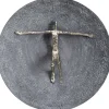 KARE Design Objet mural Umano argenté Ø60cm> Accessoires