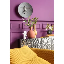 KARE Design Objet mural Umano argenté Ø60cm><noscript><img width=