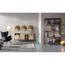 KARE Design Objet mural Umano laiton Ø59cm><noscript><img width=