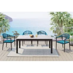 KARE Design Outdoor Set Sorento bleu (5-pcs)> Meubles
