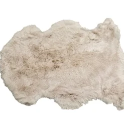 KARE Design Peau de mouton Heidi gris 65x85cm> Accessoires