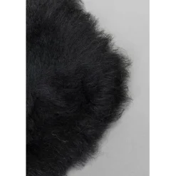 KARE Design Peau de mouton Heidi noir 60x85cm> Accessoires