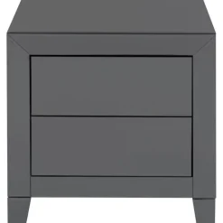 KARE Design Petite commode Luxury Push 2 tiroirs gris> Meubles