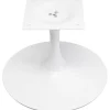 KARE Design Pied de table basse Schickeria blanc Ø60cm> Meubles