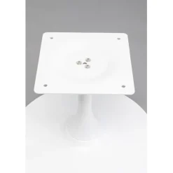 KARE Design Pied de table basse Schickeria blanc Ø60cm><noscript><img width=