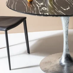 KARE Design Pied de table Invitation zinc Ø60cm><noscript><img width=