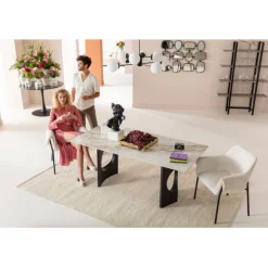 KARE Design Piètement de table Tavola Oho noir (2/Set)> Meubles