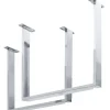 KARE Design Piètement de table Tavola chromé (2 pcs)> Meubles