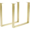 KARE Design Piètement de table Tavola laiton (2 pcs)> Meubles