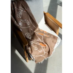 KARE Design Plaid Art Faces 170x130cm><noscript><img width=