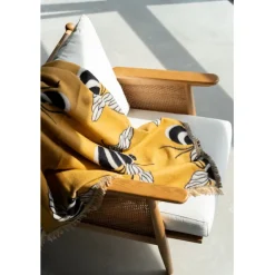 KARE Design Plaid Bees 170x130cm><noscript><img width=