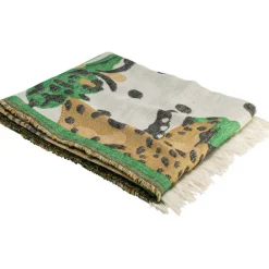 KARE Design Plaid Jungle Leo 170x130cm> Accessoires